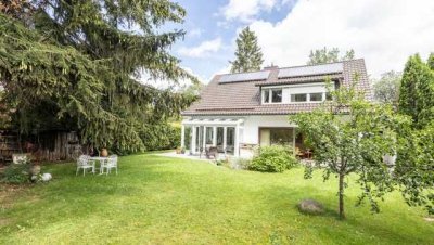 Einzigartiges Südgrundstück mit EFH in ruhiger Villenlage im Grünen in München-Bogenhausen