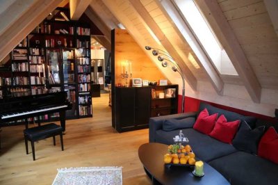 Exklusive 5-Zimmer Penthouse-Wohnung mit Dachterrasse in ruhiger Parklage, sehr gehobene Ausstattung