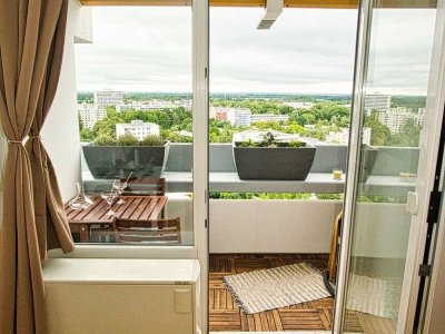 Munich's Highest Penthouse-Studio near Englischer Garten