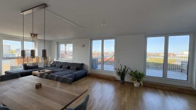Luxuriöse Penthousewohnung mit XL-Dachterrasse in Fürth