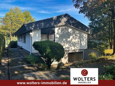Charmanter Bungalow mit ausbaubarer Nutzfläche und großem Garten!