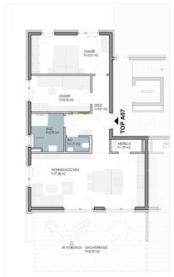 3-Zimmer-Dachgeschoss Top A07, Baumkirchen