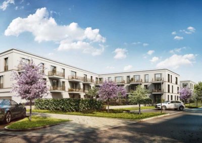 Lichtdurchflutete, großzügige 3-Zi.-Whg. mit moderner Einbauküche in zentraler Lage