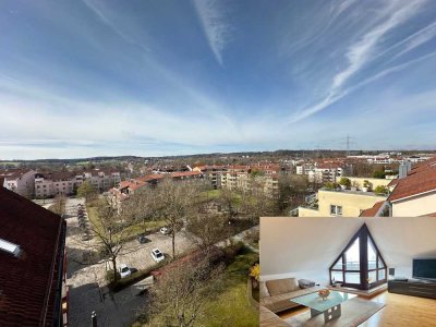 Wow, 3,5-ZKB-Dachterrassenwhg. mit Wohndiele, Terr. 30 m², Balkon, Lift im Schmutterpark