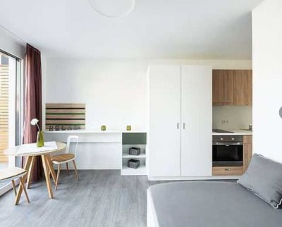 Geschmackvolle Wohnung mit einem Raum und EBK in Aachen