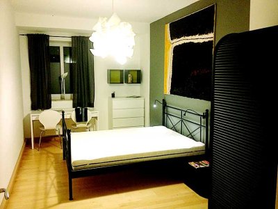 Ideal für M-Pendler, möbl. 2 Zi Wg, 62qm, nähe HBF, Stellpl., frei