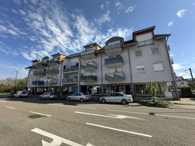 Helle 1-Zimmer-Wohnung mit Balkon und auf Wunsch mit Tiefgaragenstellplatz im Zentrum von Gaggenau