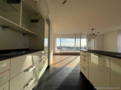 Luxus trifft Weitblick - Elegantes Penthouse am Europagarten!