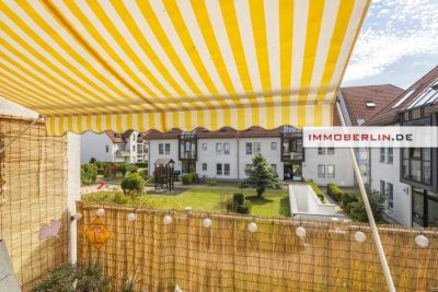 IMMOBERLIN.DE - Kapitalanlage! Sympathische Wohnung mit Südloggia & Tiefgaragenstellplatz in harmoni