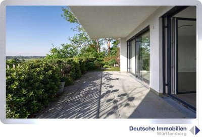 Traumwohnung mit Traumblick! Exklusive 4,5 Zimmer mit Garten in S- Möhringen