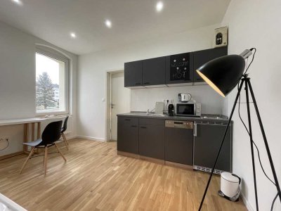 luxuriöses 1-Zimmer-Küche-Bad-Apartment in Hof Innenstadt neu renoviert - all inclusive