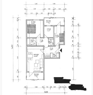 Blick auf den Probstsee, 3 Zimmer Wohnung mit 2 Balkonen