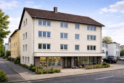 Vollvermietetes Wohn- und Geschäftshaus in Toplage Frankfurt Eckenheim.