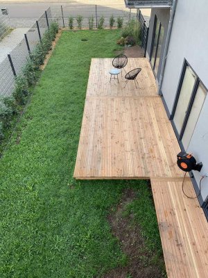 Tolle Luxus-  Erdgeschosswohnung mit Garten