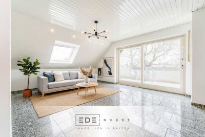 Einzigartige und einmalige DG Maisonette Wohnung in Kriegshaber