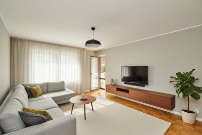 RESERVIERT - Straubing-Süd: Gepflegte 3-Zimmer-Erdgeschosswohnung mit Loggia und Garage