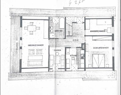4 Zimmer DG-Wohnung mit EBK und Balkon + Garten  in Rasch bei Altdorf