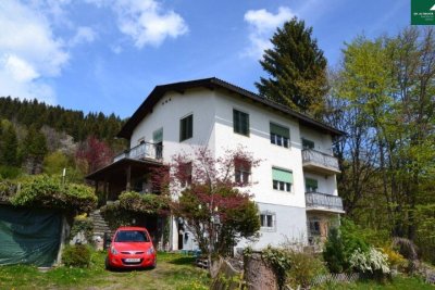 Aussichtsjuwel in Ruhelage am Land - Familienhaus mit 2 Wohneinheiten