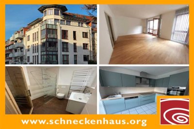 Parterre-Wohnung in begehrter Wohnlage Zwei Außenbereiche, Sauna im Bad! PKW-Stellplatz optional!
