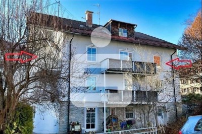 Charmantes Wohnen im historischen Haus und Blick auf den Grünten