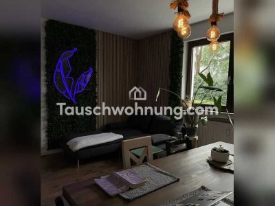 Tauschwohnung: Praktisch geschnittene 2-Zimmer Wohnung mit Garten in Riehl