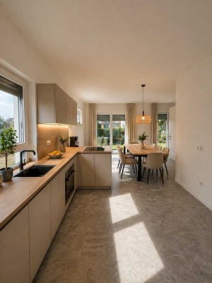 Neubau zum Erstbezug nahe Augsburg | Moderne Doppelhaushälfte mit 6,5 Zimmern