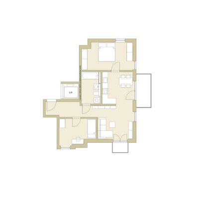 Wohnensemble Gipfelglück - 3 Zimmer-Balkonwohnung (barrierefrei) - Whg 4