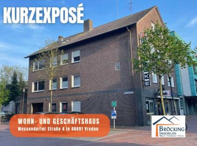 Wohn- und Geschäftshaus im Zentrum von Vreden