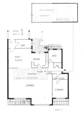 Exklusives Penthouse mit Galerie & City-Blick  in Berlin-Schöneberg