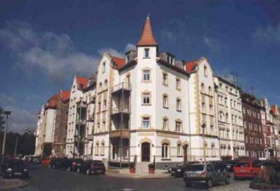 schöne 2-Zimmer-Wohnung mit Terrasse über den Dächern von Erfurt