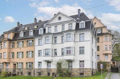 Schöne 2-Zi.-ETW mit Ausbaureserve im DG in denkmalgeschütztem Haus in Wuppertal-Elberfeld