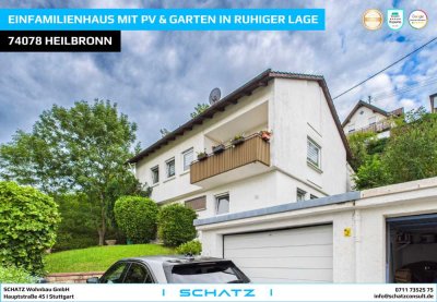 Einfamilienhaus mit PV & Garten in ruhiger Lage