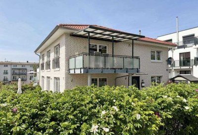 Vielseitige Stadtvilla mit Wellnessbereich nahe dem Ostseestrand