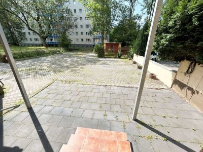 Individuelle & moderne 3-Raum Wohnung mit 2 Bäder,  XXL-Terrasse & Stellplatz