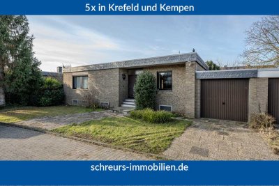 Bungalow mit Split-Level-Charakter in ruhiger Lage von Kempen – St. Hubert