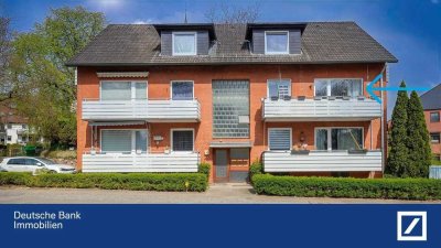 Gepflegte 3-Zimmer-Wohnung mit Süd-Balkon - Wertanlage mit Wohnpotenzial