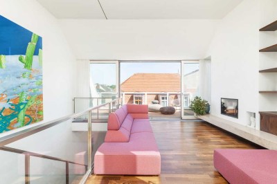 Gormannstraße, Mitte: Spektakuläres Townhouse auf 4 Etagen - Aufzug, Terrassen, Zen-Bereich, Stellpl