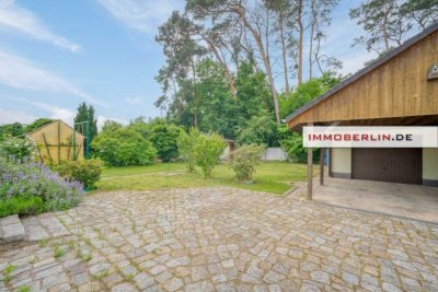 IMMOBERLIN.DE - Ansprechendes Haus mit Westgarten & Garage in harmonischer Lage