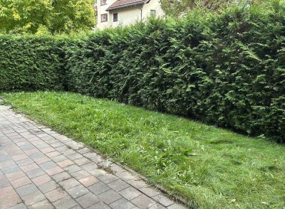 3-Zimmer-Wohnung mit Gartenmitbenutzung und Tiefgaragenstellplatz