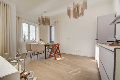 Aktionspreise bis 30.9.: Neubau-Wohnung mit 4 Zimmern – 2 Bäder – Aufzug - Stellplatz