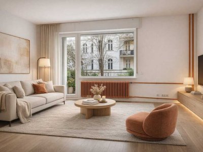 Bezugsfreie Wohnung mit Balkon
in ruhiger Lage nahe Winterfeldtplatz