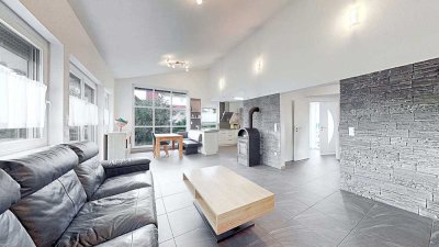 Haus mit WOW! Hochwertiges Niedrig Energiehaus mit 110 m² auf über 1.400 m² Grundstück + weitere