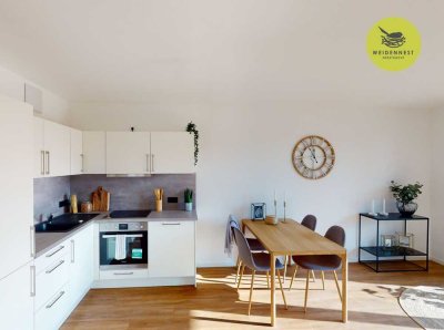 Traumhafte 2-Zimmer-Wohnung mit riesiger Dachterrasse!