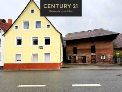 Freundliches Einfamilienhaus mit Scheune und vielseitigen Nutzungsmöglichkeiten