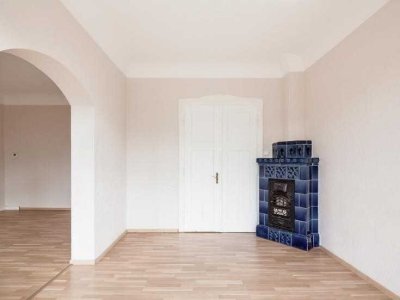 Helle 5 Zi Altbauwohnung mit Parkblick, 5 min vom Hbf, frei ab 1.4.