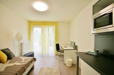 Moderne 1-Zimmer-Wohnung für Studierende – zentrale Lage, möbliert,