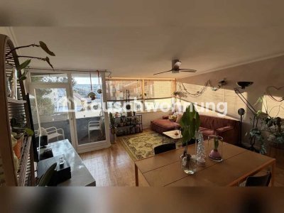 Tauschwohnung: Helle zentral gelegene 3 Zimmer Wohnung