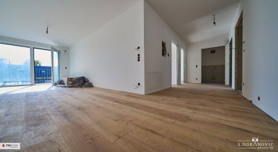 Bezugsfertig • 19 Eigentumswohnungen • Schlüsselfertig • Urban + Natur • 1220 Wien • Balkon / Terrasse / Loggia / Garten • 2–4 Zimmer •