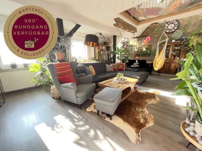 Sanierte Luxus Dachmaisonette teilmöbiliert