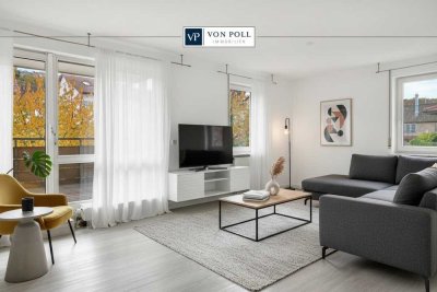 Im Grünen und doch mitten in Gerlingen – gut geschnittene Wohnung mit Privatsphäre zum Wohlfühlen